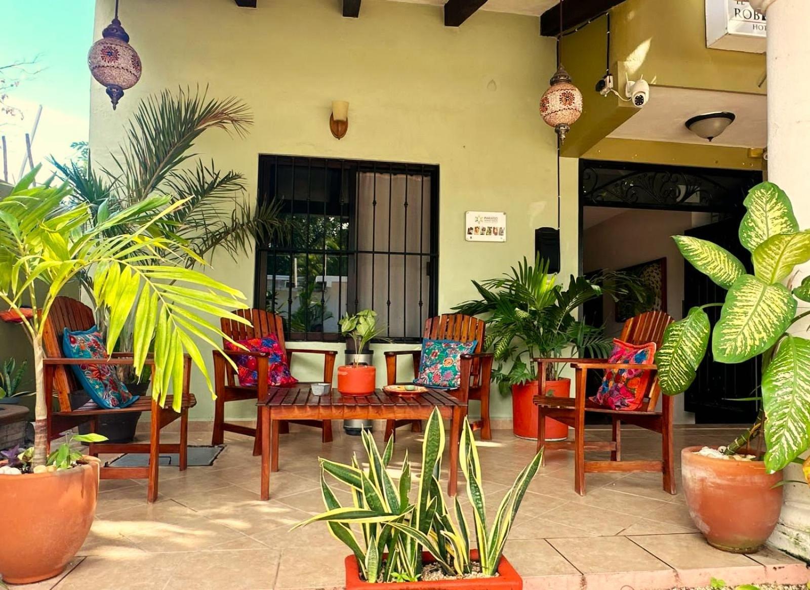 El Roble Hotel Bacalar Eksteriør billede